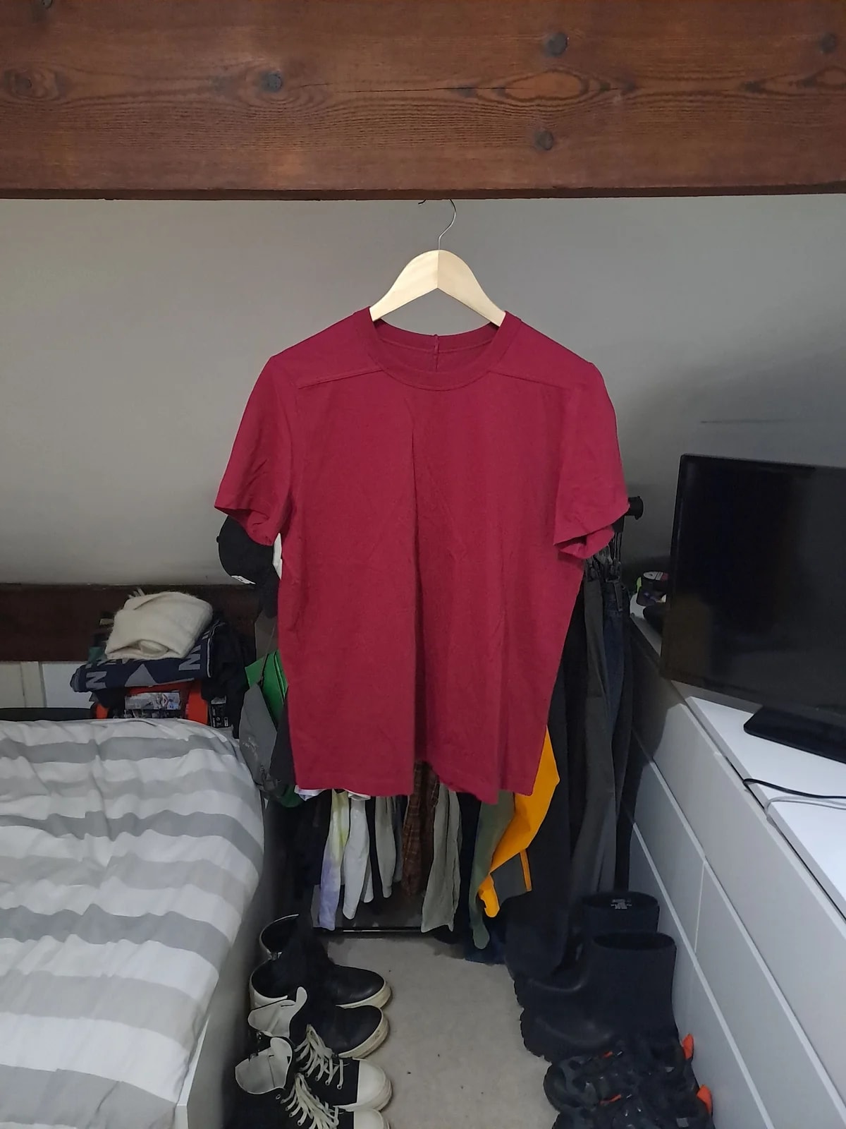 Rick Owens — Rick Owens Short Level T-Shirt — streetwear — resale