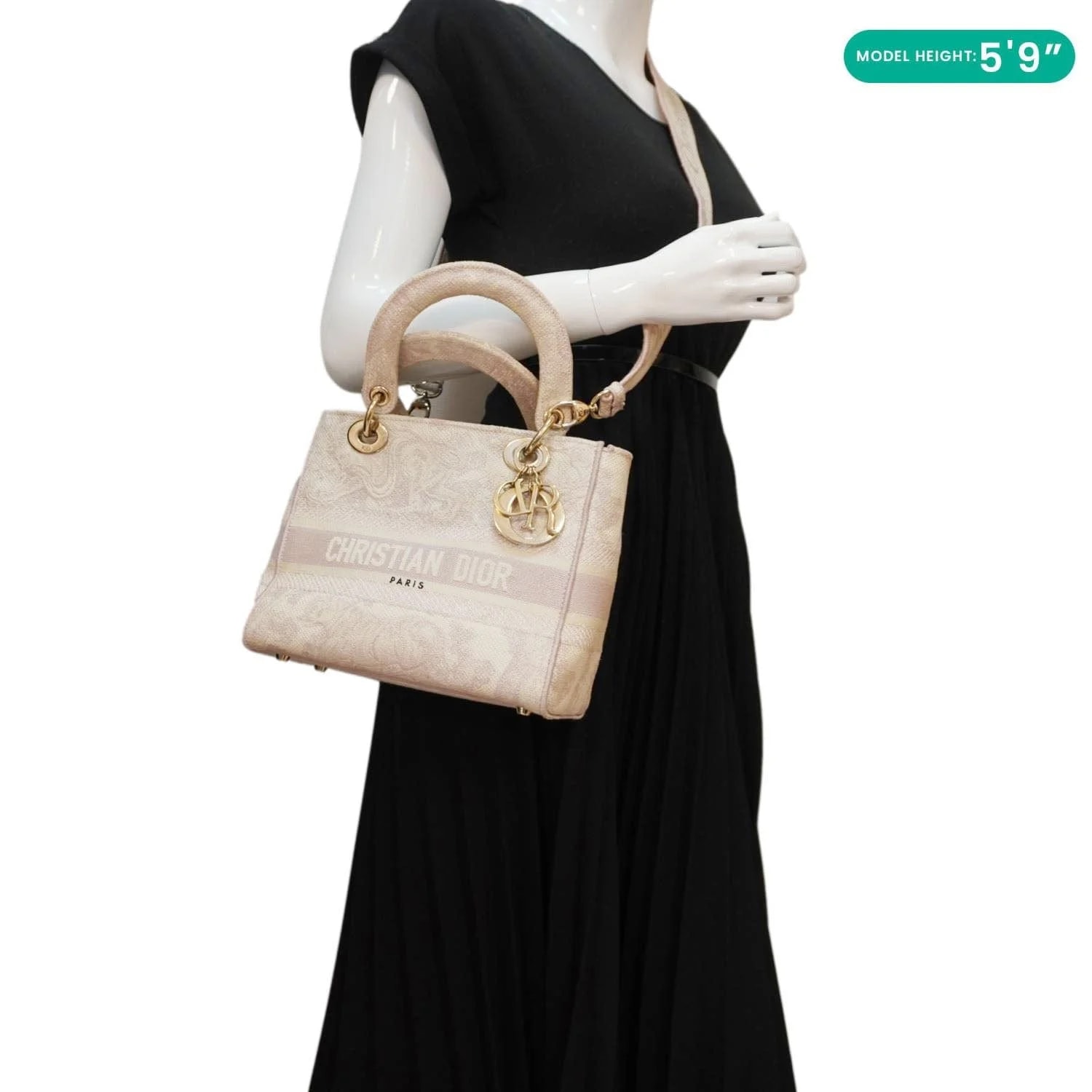 Christian Dior Lady D-Lite Embroidered 2