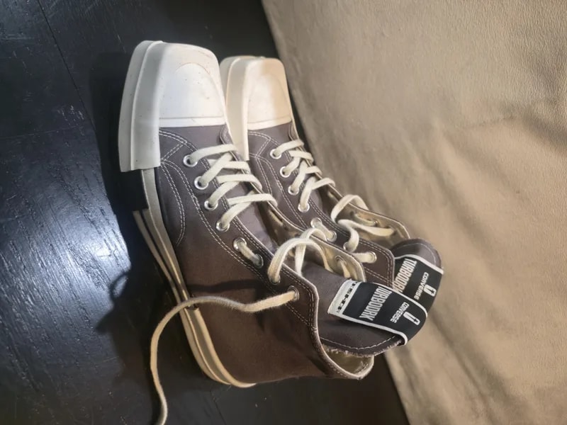 Rick Owens Converse Turbodrk Laceless Chuck 70 2