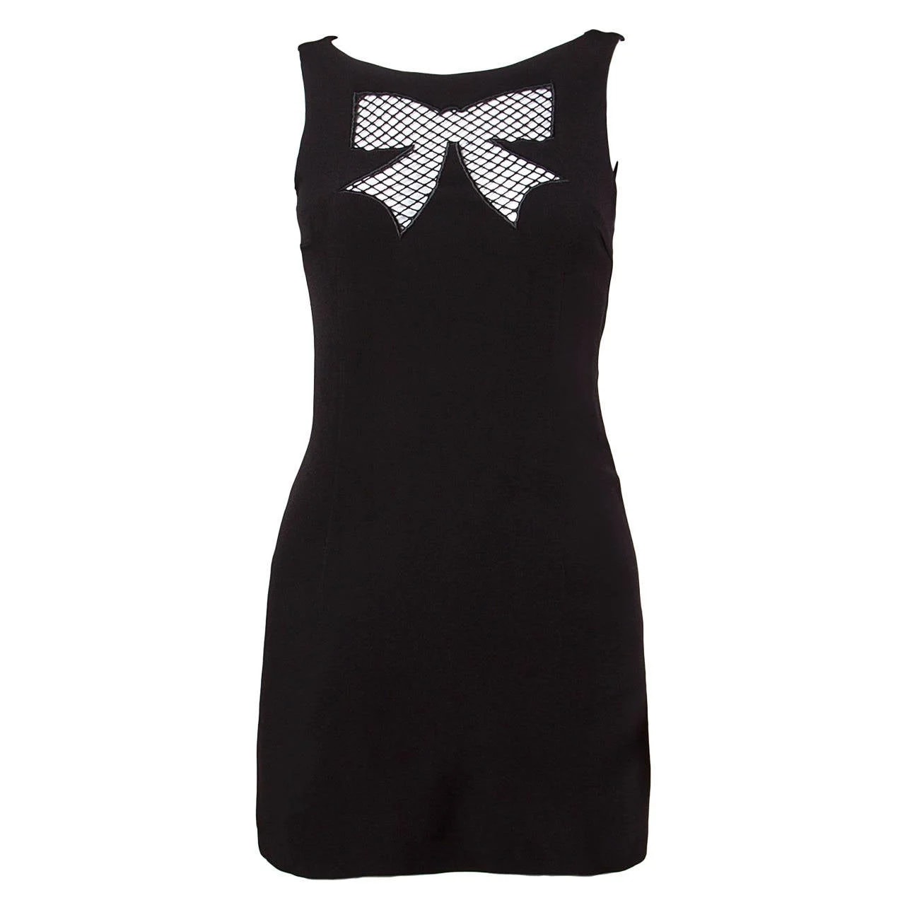 Moschino, Moschino Cheap and Chic — Moschino Cut Out Bow Tie Mini Dress, 1990s — Accessory — resale