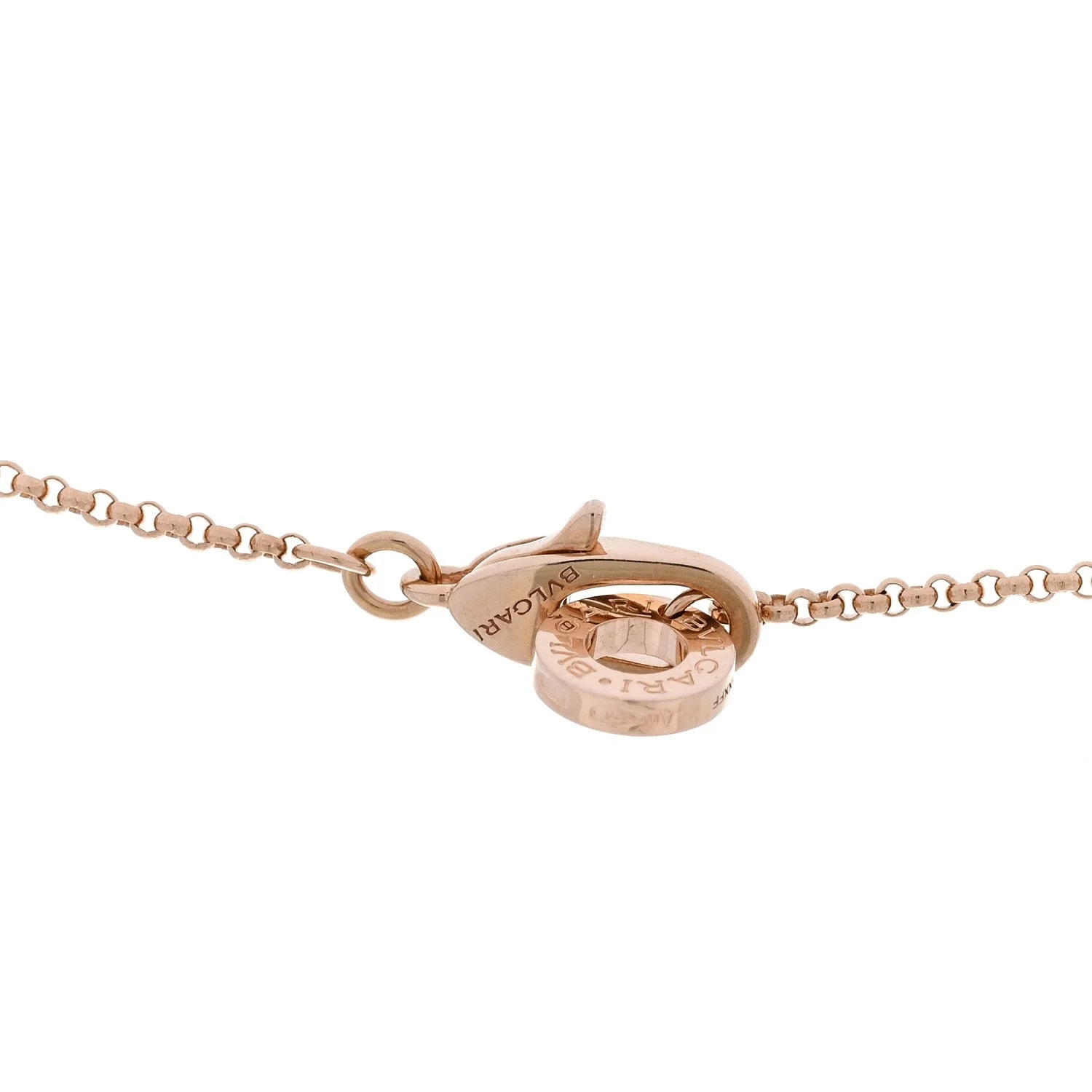 18K Rose Gold Small B.Zero1 Pave 4