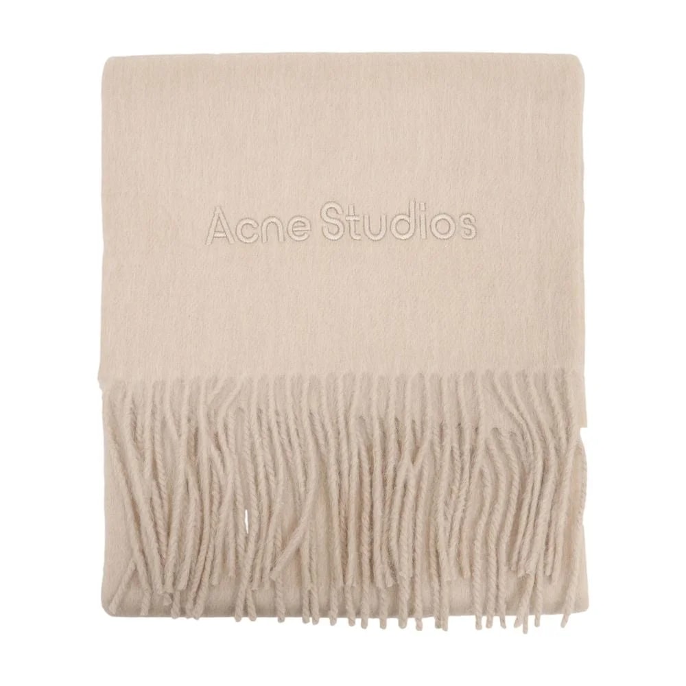 Acne Studios Logo-Embroidered Scarf — Scarfs 2