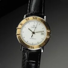Omega Constellation Quartz 34mm Leather Band 2