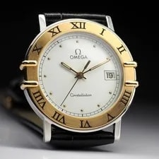 Omega Constellation Quartz 34mm Leather Band 4