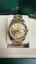 Rolex Datejust 41 Champagne Index Dial on Oyster 126333 Card 2021 2