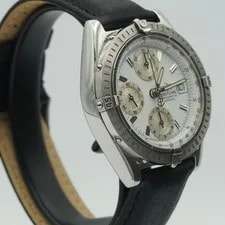 Breitling Chronomat Gt A13352 Steel Pretty BR686 White Top Condition 3