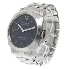 Panerai Luminor Marina PAM01058 44mm SS Navy Dial Automatic Date Small #C075 2