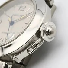 Up To 60 000 Yen OFF Cartier Pasha C Stainless Steel Gray W3 4