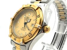 [EXC+5] TAG Heuer 2000 Professional 964.015 Gold Dial Date Quartz 3