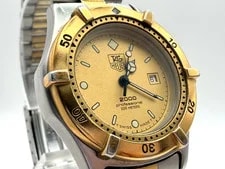 [EXC+5] TAG Heuer 2000 Professional 964.015 Gold Dial Date Quartz 4