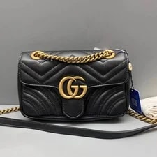 Gucci Chevron Small GG Marmont (ws051726o8r) 2