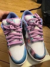 Nike SB Futura Dunks Low Bleached 4