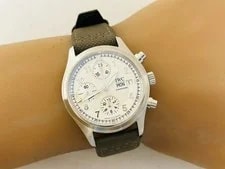 IWC Pilot's Spitfire IW370623 Chronograph Excellent++ A6814 2