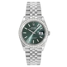 Rolex — Rolex Datejust 126284RBR White Gold Stainless Steel Diamond 36.0mm #YKW221 — Watch — resale