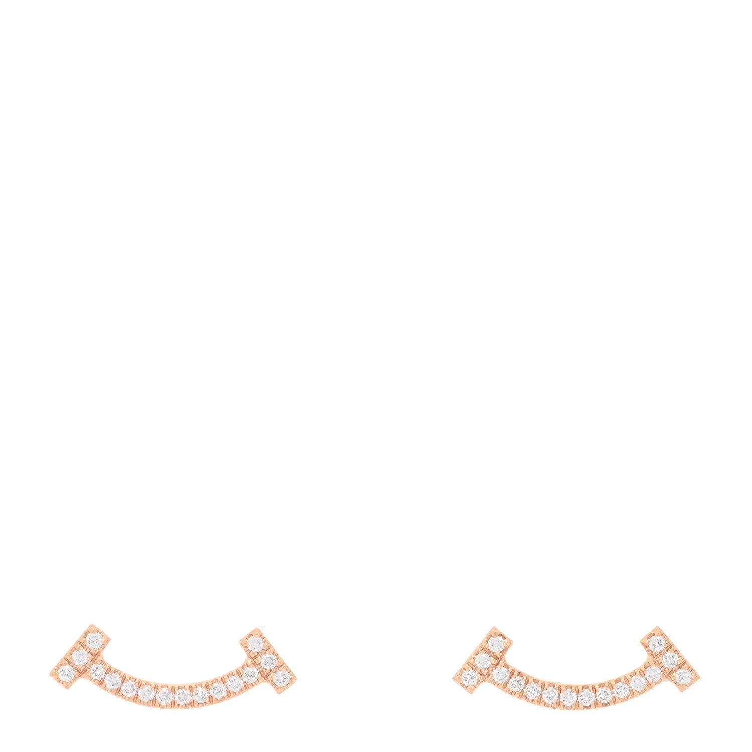 Tiffany & Co. — 18K Rose Gold T Smile — Jewelry — resale