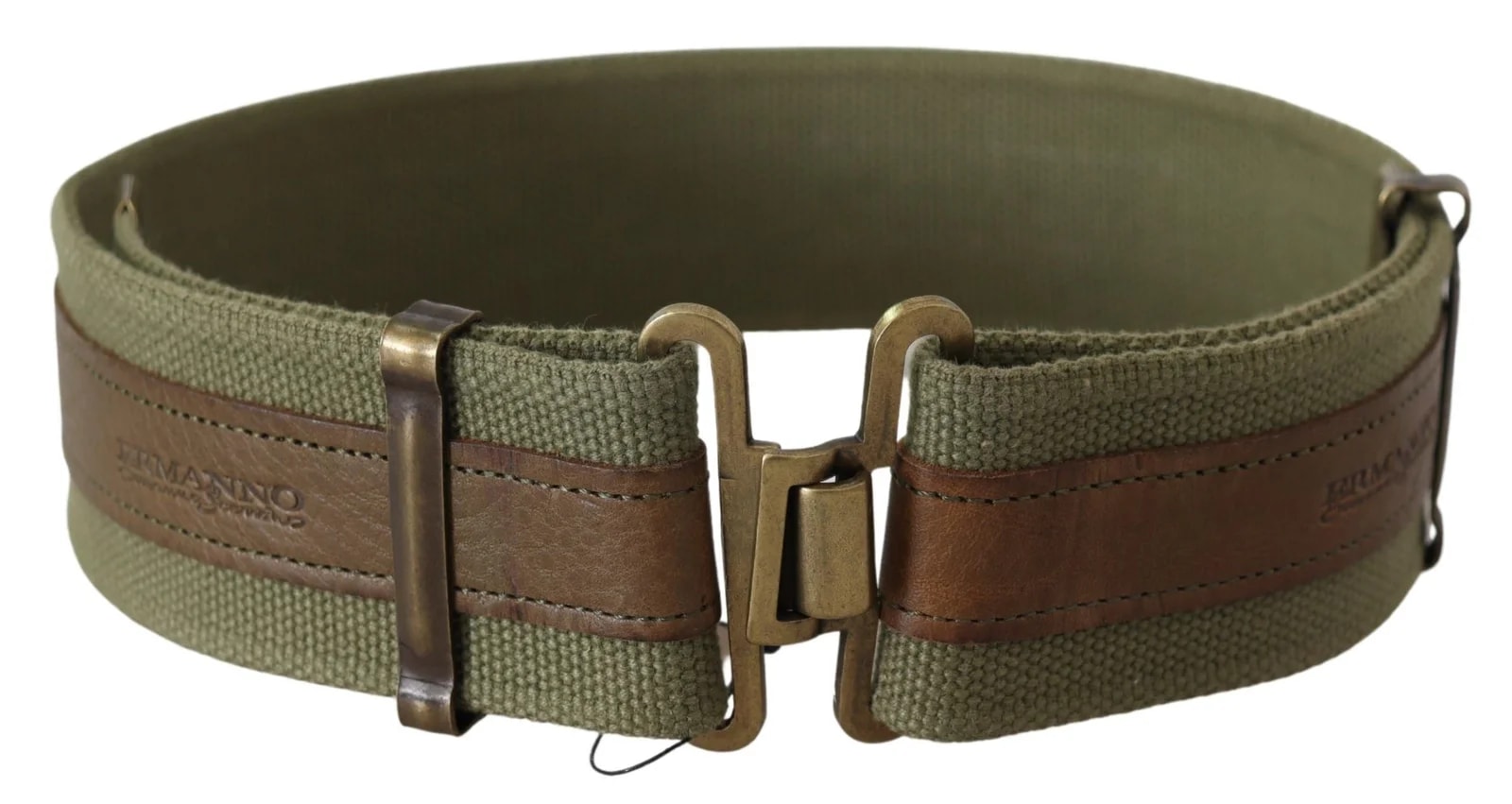 Ermanno Scervino Rustic Buckle Army Belt 3
