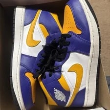 Jordan Air 1 Mid Lakers DQ8426-517 2
