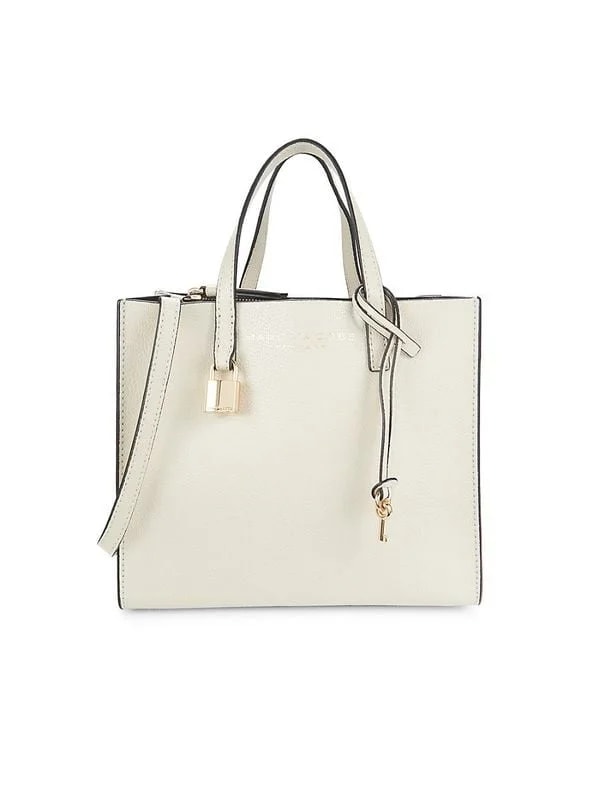 Marc Jacobs — Marc Jacobs Mini Pebbled Tote - Marshmallow — Handbag — resale