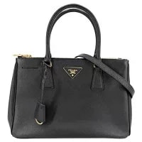 Prada — Prada Galleria Triangle Logo — Handbag — deal