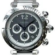 Cartier — Cartier Pasha de Chronograph WSPA0027 Gray Stainless Steel #OK736 — Watch — resale