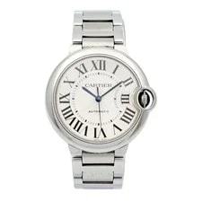 Cartier Ballon Blue Automatic W6920046 Stainless Steel White 2