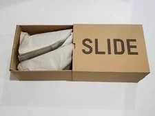 Yeezy Slides Soot Sandals 13 Sold Out Kanye West Adidas 3