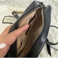 Authentic Gucci GG Marmont Quilted Crossbody Mini 3