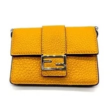 Fendi Micro Card Case Mini Flat Baguette Unused 2