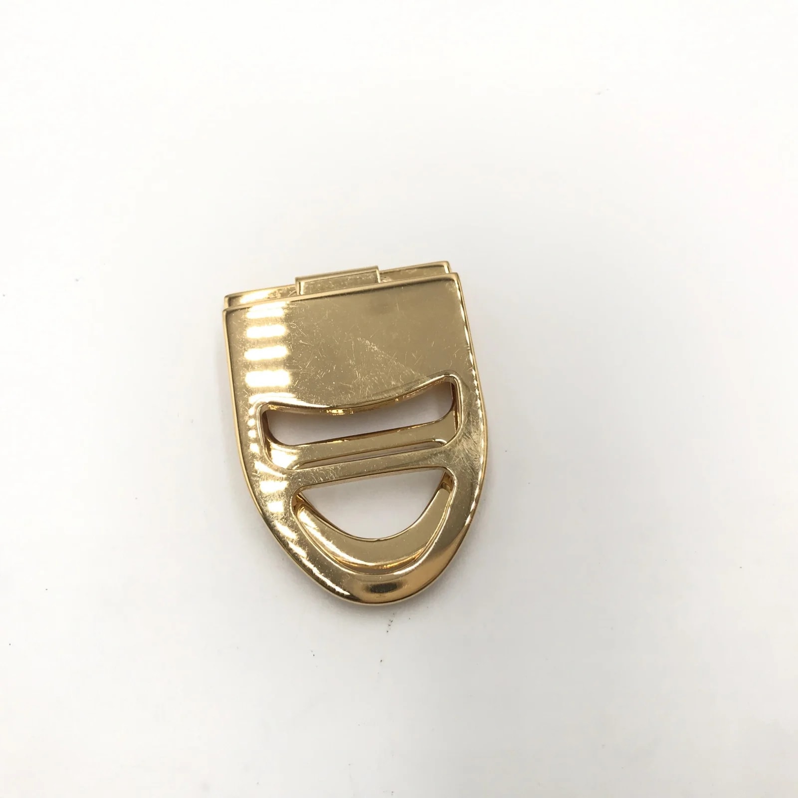 Salvatore Ferragamo — Salvatore Ferragamo Metal Scarf Ring — Accessory — resale