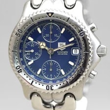 Tag Heuer S/el CG2111-R0 Chronograph Automatic Blue Dial 39mm 2