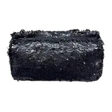 Chanel Classic Flap Chevron Sequin 2