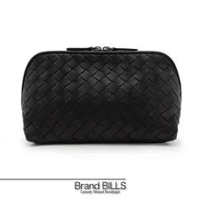 Bottega Veneta — Bottega Veneta Pouch 132534 Small Item Holder Lambsk — Handbag — resale