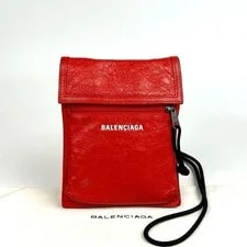Balenciaga — Balenciaga Explorer Small Logo Crinkred Auth — Handbag — resale