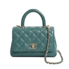 Chanel — Chanel Top Handle Flap AS2215 — Handbag — resale
