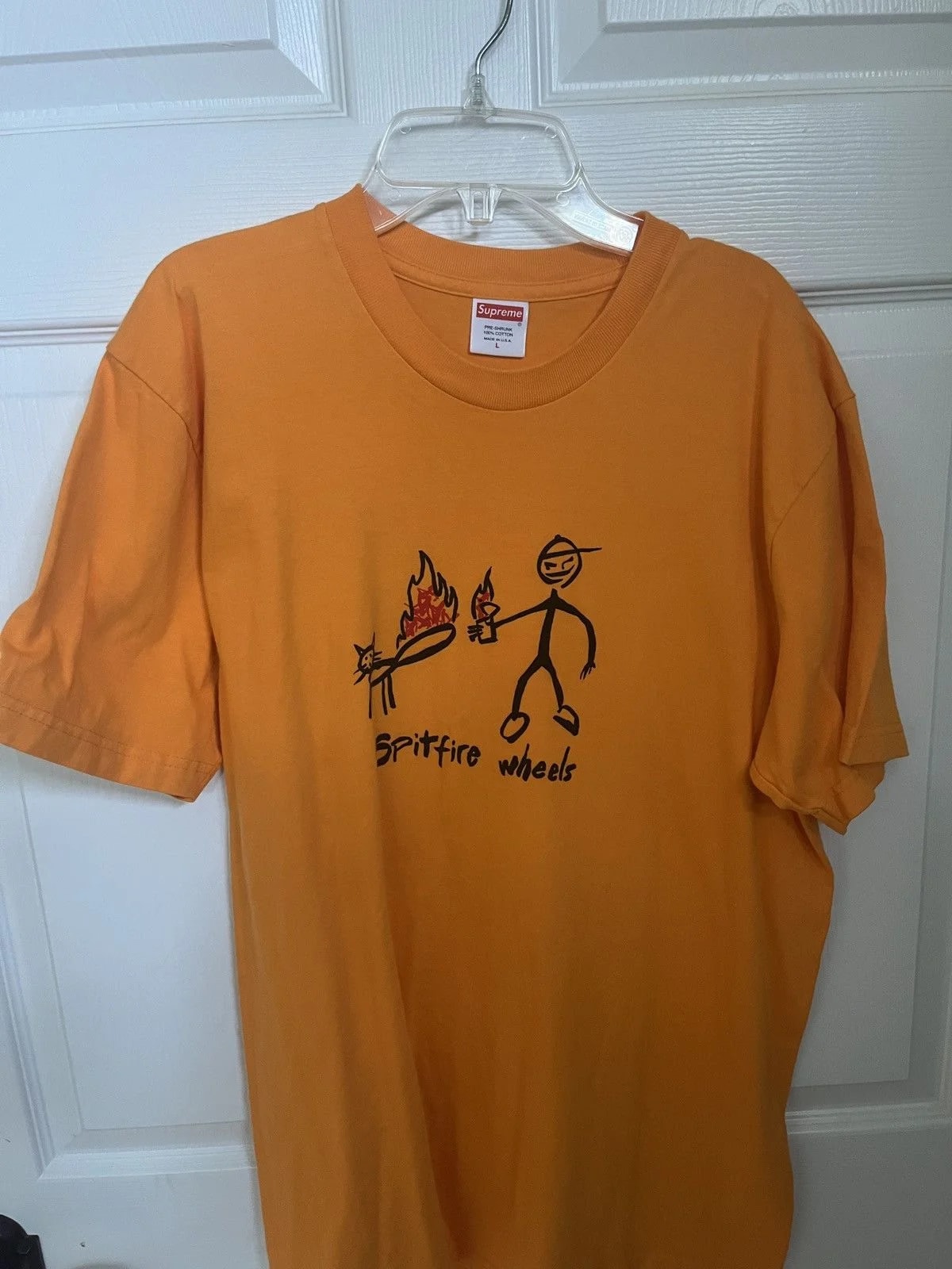 Supreme — Supreme X Spitfire Cat Tee — streetwear — resale