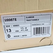 New Balance 9996 USA US 13 Luxe Right Foot Only 4