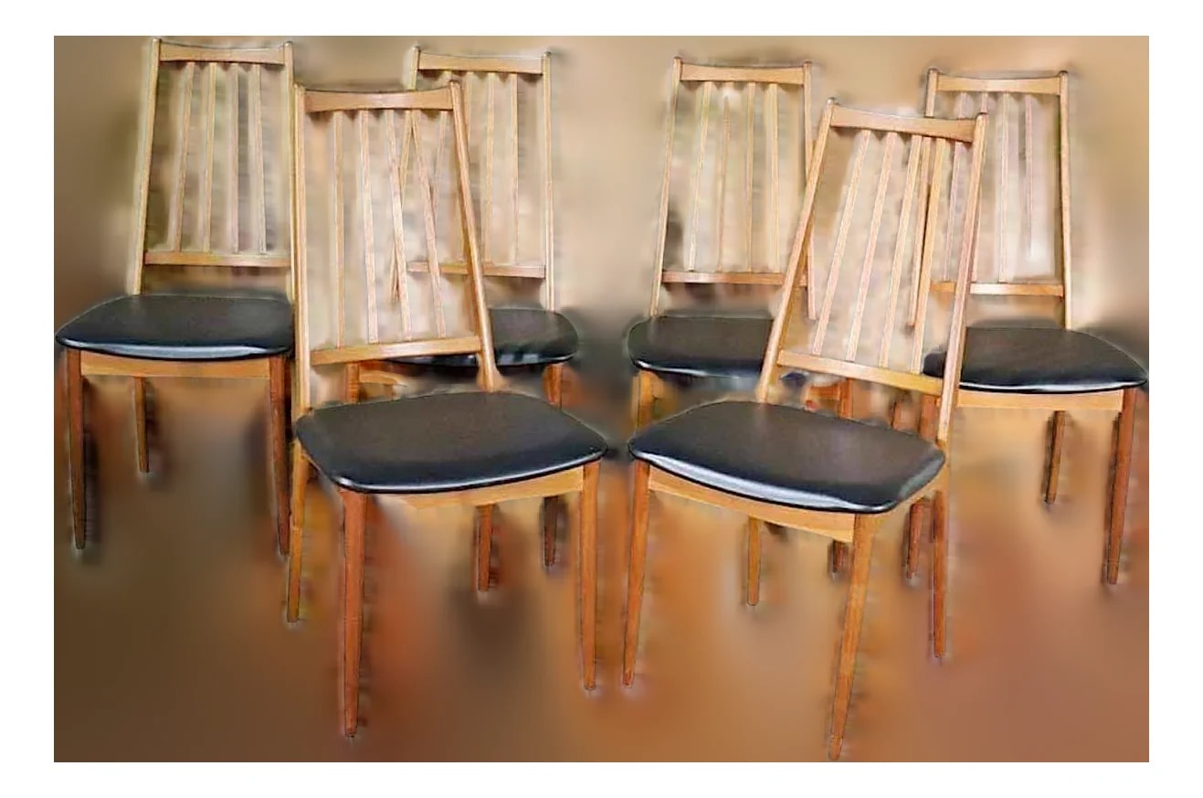 Mid 20th Century Danish Made - 6 Pieces — Furniture — resale