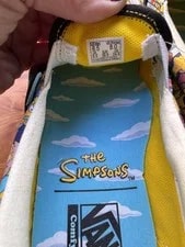 Vans Limited Edition Comfycush X the Simpsons Slip-On Shoes 4