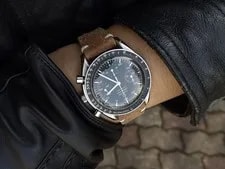 Omega Speedmaster 3510.50 Chronograph Black Dial Automatic Fashion 2
