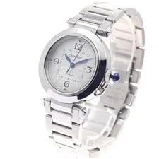 Cartier Pasha DE WSPA0013 35mm SS Silver Dial Automatic #C292 2