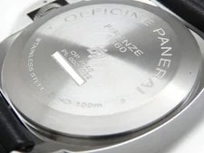 Panerai Luminor Base Logo Acciaio PAM01000 S Manual Wind T Series Bl 3