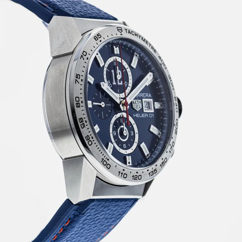 TAG Heuer Carrera Heuer 01 Chronograph Tom Brady Limited Edition CAR201R 4