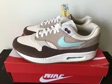 FD5088-200 Nike Air Max 1 PRM Crepe Hemp Sz 10.5 Foam Retro 3