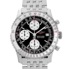 Breitling — Breitling Navitimer A13330 41mm Black Index Dial Steel Box Papers — Watch — resale