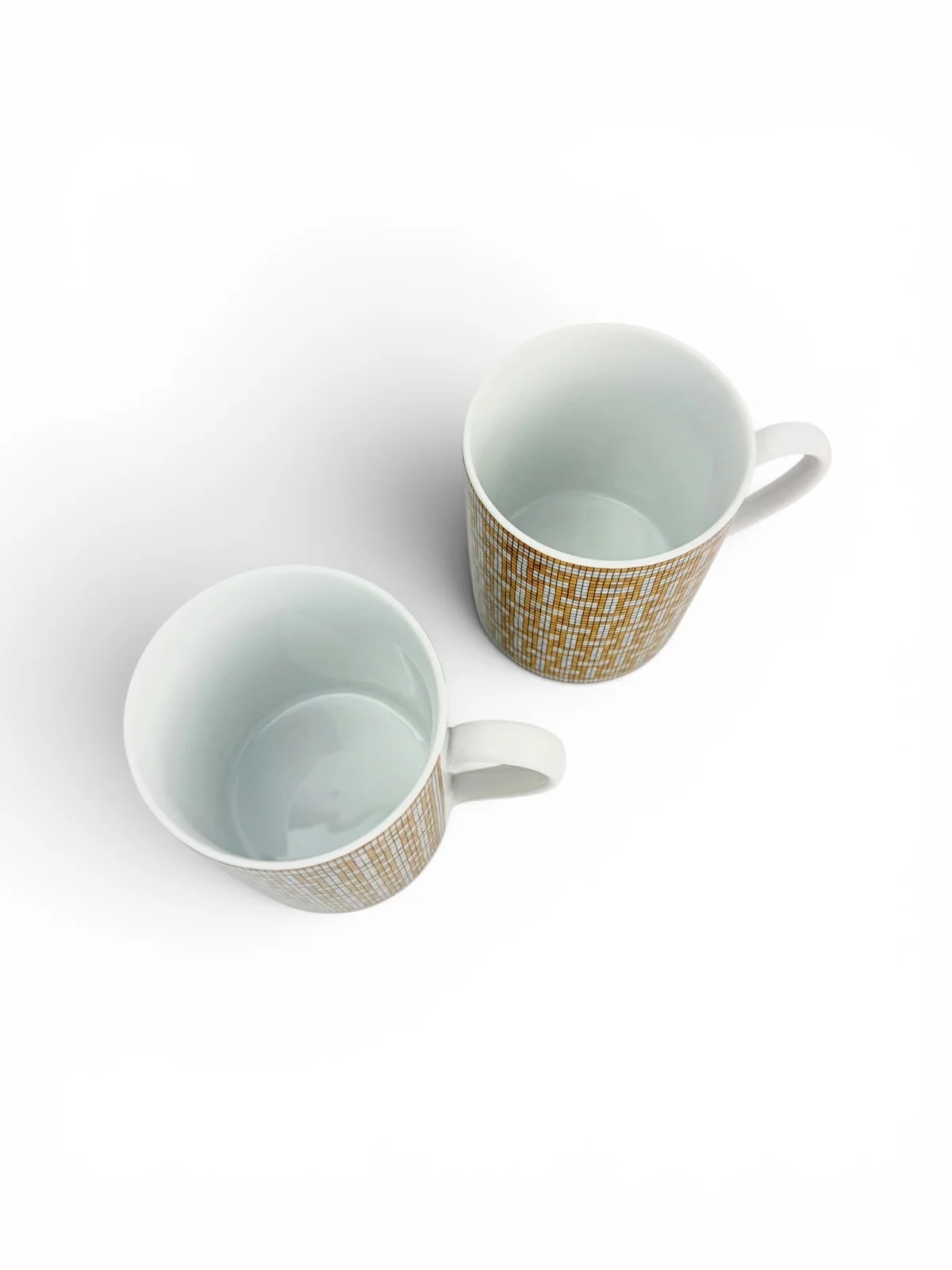 Hermes Mosaique Set of 2 Porcelain Mugs 3