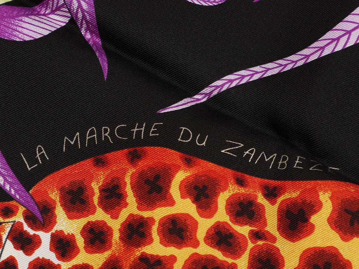 Hermès la Marche du Zambèze Scarf 90cm 2