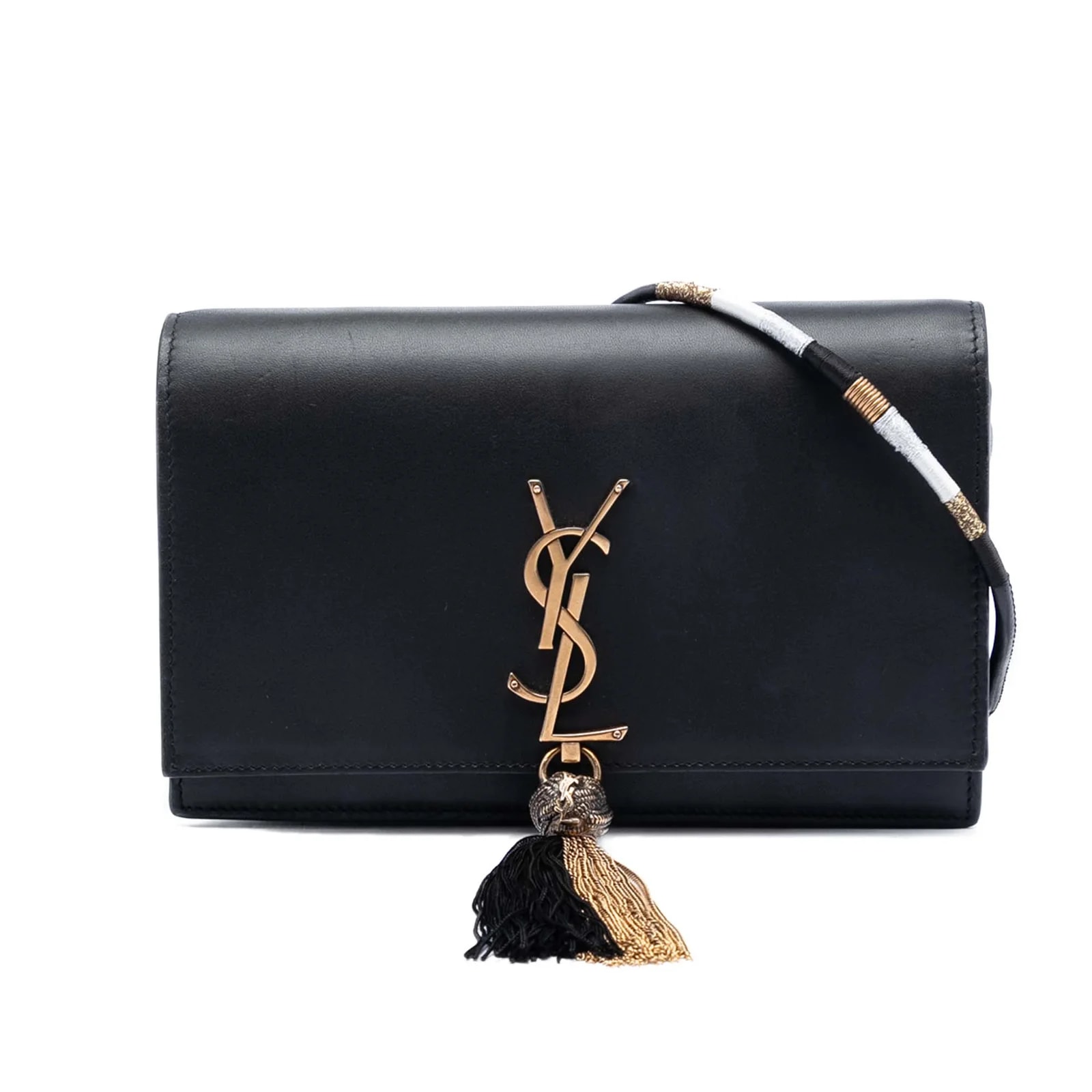 Saint Laurent — Smooth Kate Tassel Wallet on Strap — Handbag — resale