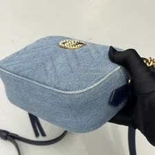 Gucci GG Marmont Chain Crossbody GG Logo 4