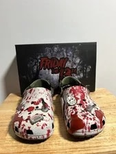 Crocs Friday the 13th Classic Clog 212073-90H Size 9 New Collectible 2