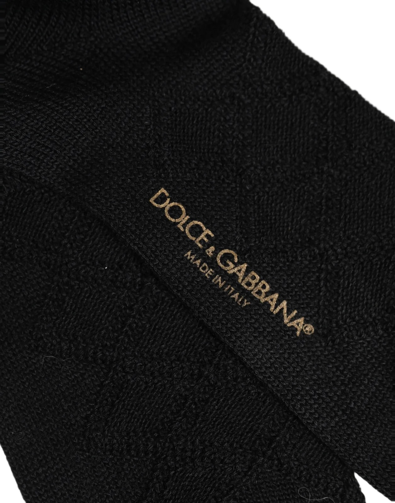 Dolce & Gabbana Crest Logo Knee High Accessory Socks 4